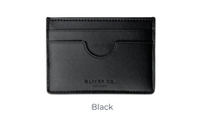 Load image into Gallery viewer, SLIM CARD HOLDER - BLACK
